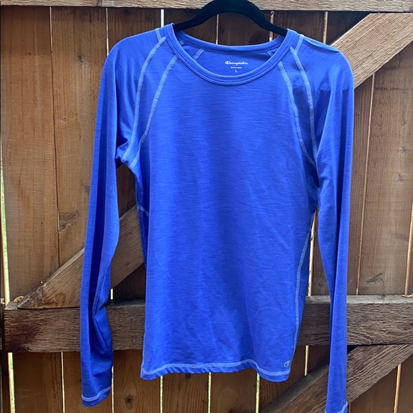 Champion Tops - Champion Dri-Fit LS Athletic Top L